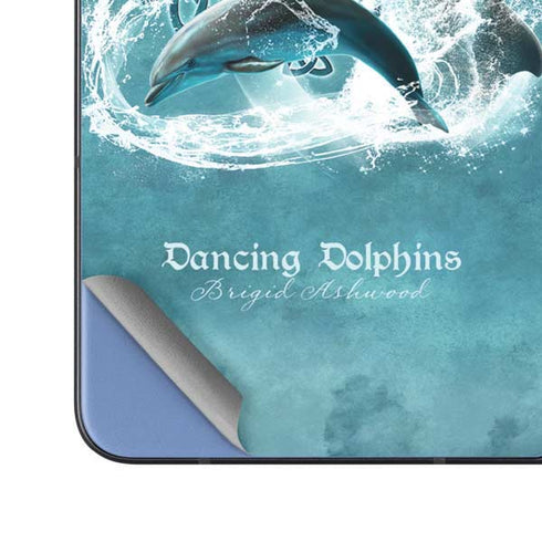 Dolphin Celtic Knot by Brigid Ashwood Galaxy Z Fold5 5G Skin